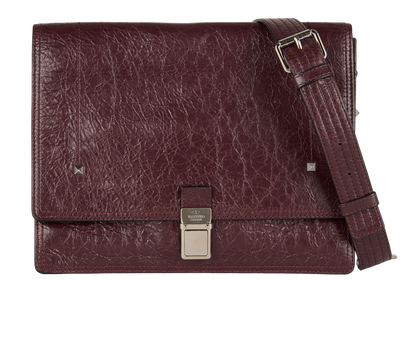 Single Flap Crossbody Bag, front view